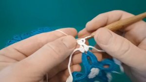 Салфетка крючком. Красивая Салфетка. Первая часть. Крючок для начинающих.