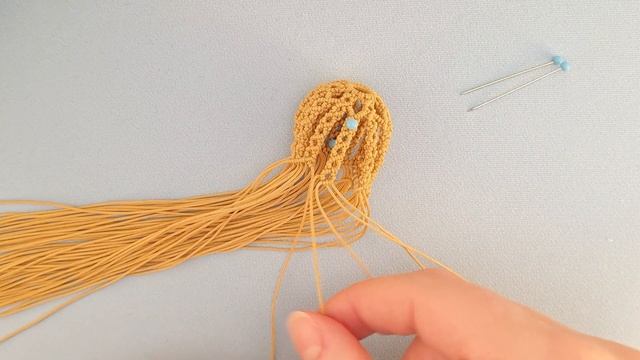 DIY micro macrame Bell смотреть онлайн