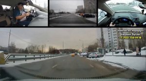 Маршрут ГИБДД Северное Бутово / январь 2023 / Часть 1