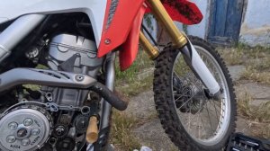 Чиню мотоцикл. Как новичку поменять вал КПП на Honda crf 250L инструкция