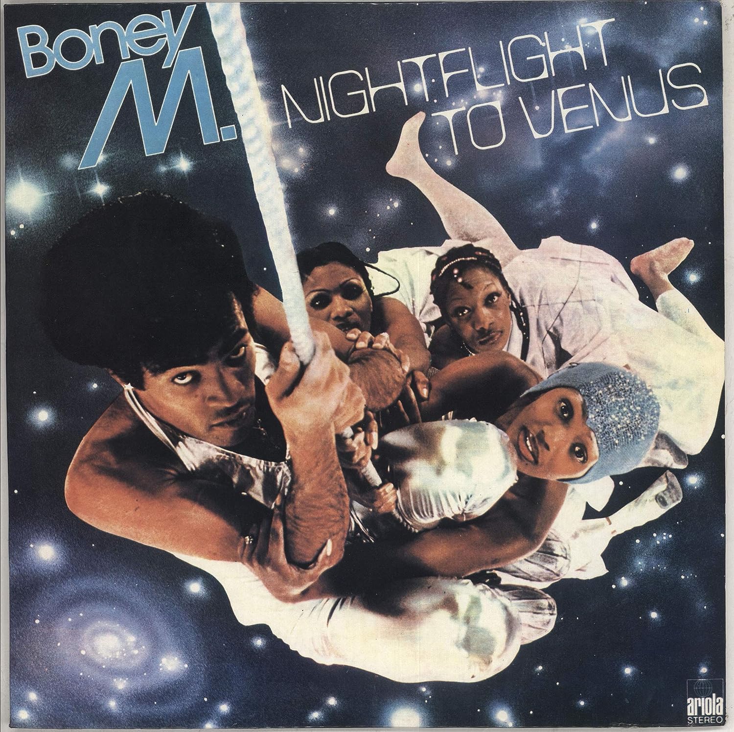 Слушать бони полет на венеру. Boney m Nightflight to Venus 1978. Бони м обложки. Обложки пластинок Boney m. Boney m cd1.