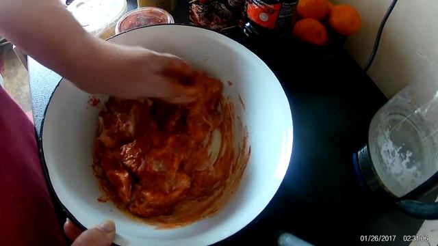 Свинные рёбрышки с картошкой в духовке!Лови рецепт! смотреть онлайн