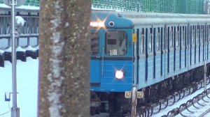 Электропоезда 81-710 "ЕЖ-3" на Таганско-Краснопресненской линии