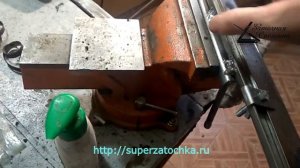 Заточка казачьей шашки с переменным углом, до бритвенной остроты.