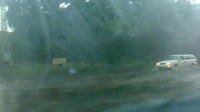 Ливень в Риге, 18 июля 2010 смотреть онлайн