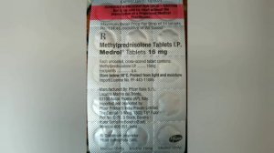 Medrol 16mg Tablet ||Methylprednisolone Tablet