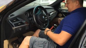 Как поставить нейтральную передачу BMW X5 E70, X6 E71