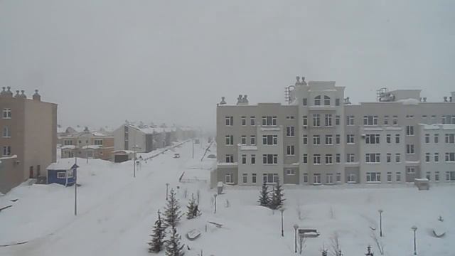 Снег в городе спутнике - Лесная поляа. Кемерово. 2014. Snow. Winter. Forest Glade смотреть онлайн