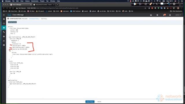 32. SD WAN : Application Aware Routing, Part 2 смотреть онлайн