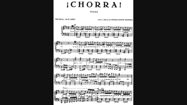 ORQUESTA TÍPICA OSVALDO FRESEDO - ANTONIO BUGLIONE - CHORRA - TANGO смотреть онлайн