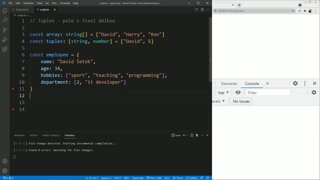 11. TypeScript - Tuples