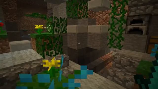 Очень красивая пещера-дом в майнкрафт,обзор... смотреть онлайн