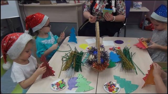 Мастерская Деда Мороза Новогодняя ёлочная игрушка Воспитатель Коблова ЕИ смотреть онлайн