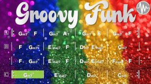 Groovy Funk Jam G minor 100bpm All Instruments version Backing Track