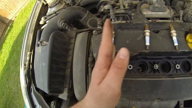 Замена свечей Opel Astra H 2008 смотреть онлайн