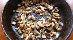 Гречка с шампиньонами