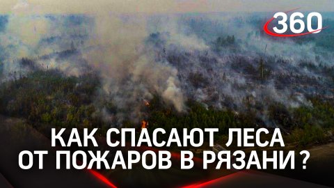 Оценка с высоты вертолёта МИ-8: как спасают леса от пожаров под Рязанью