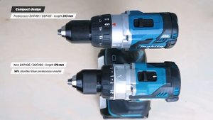 Makita 18v LXT DDF486 & DHP486 Latest Brushless Cordless Driver Drill & Combi Hammer Drill