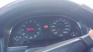 Электронный тахометр в Ауди 80 вместо часов