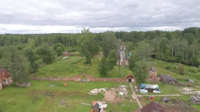 Реконь вид с квадрокоптера