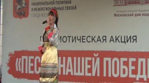 ЕЛЕНА ПОМОЗОВА ( АЛЯМКИНА ). ПЕСНЯ : ПОД НЕБОМ РОССИИ..mp4