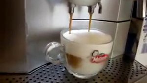 Jura Impressa S9 Classic Making Cappuccino