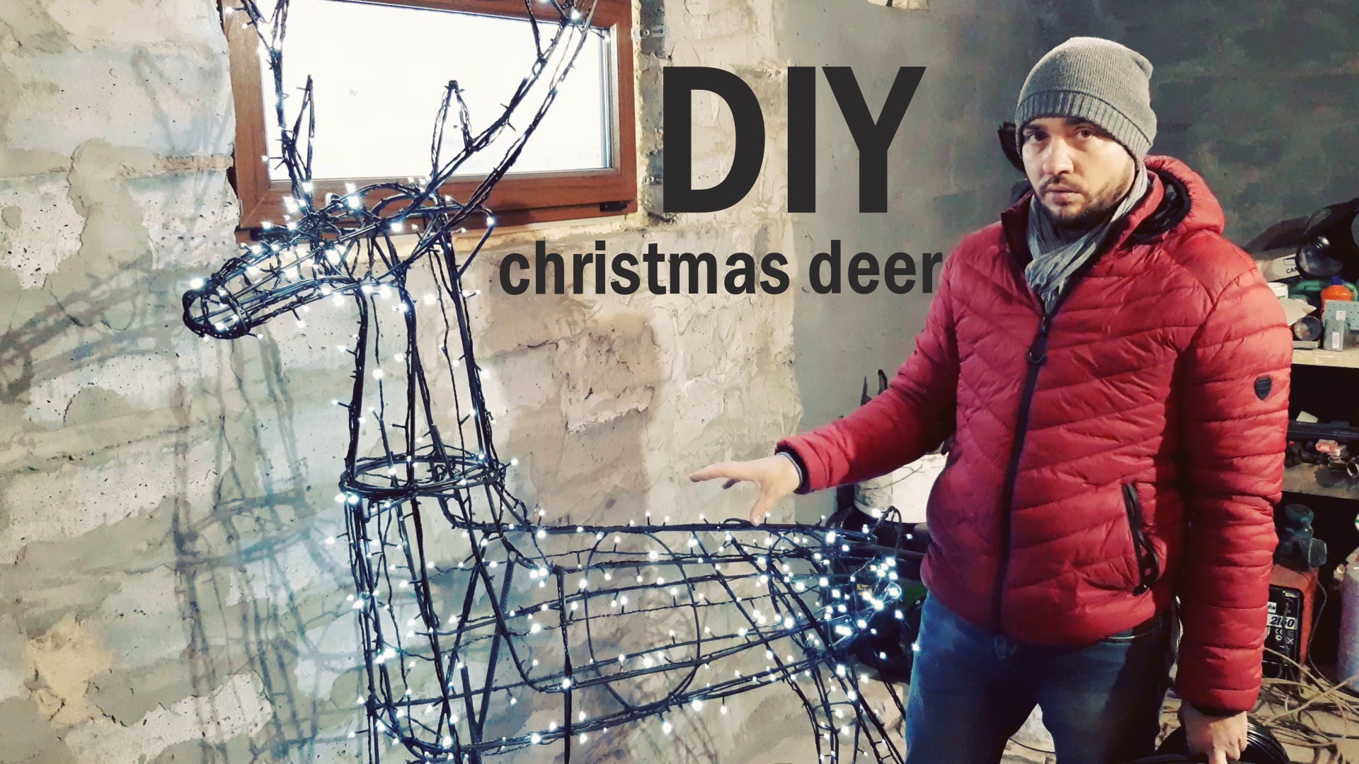 Олень новогодний своими руками | Christmas deer DIY