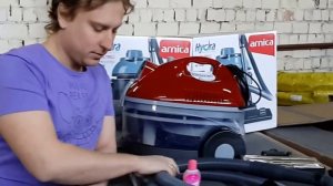 Пылесос с аквафильтром и сухой уборкой Dampa Plus