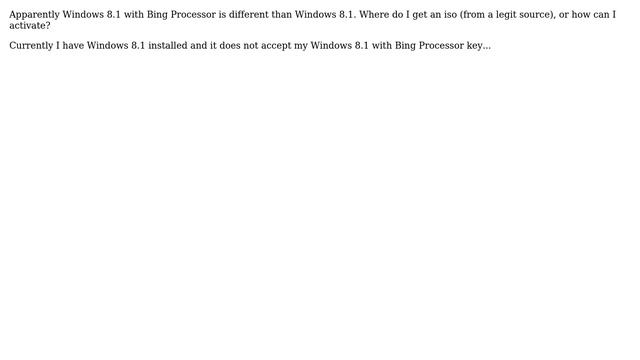 How to activate Windows 8.1 with Bing Processor? смотреть онлайн