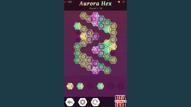 Aurora Hex - World 3 | All Level 1 - 30 | Walkthrough смотреть онлайн