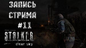 ⟨18+⟩ S.T.A.L.K.E.R.: Clear Sky (2008) | Сложность: Мастер | ФИНАЛ | PC - ЗАПИСЬ СТРИМА #11