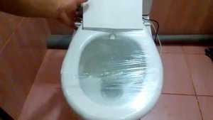 Крышка-биде для унитаза. Washlet. Самодельная. Часть-2