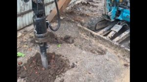 mini excavator 11 / бур и шнек 300 мм на Kobota U20-3 /