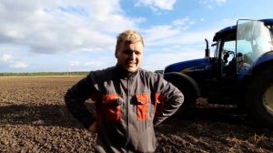 Культивирую пары на Нью Холланд Т7060 + Компактомат 800