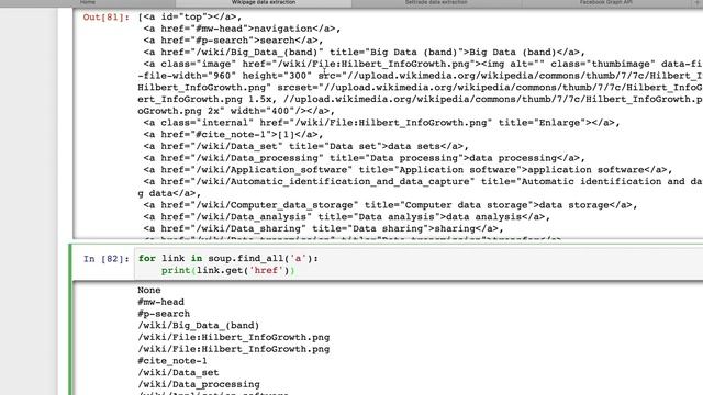 Python data extraction: web page scraping смотреть онлайн