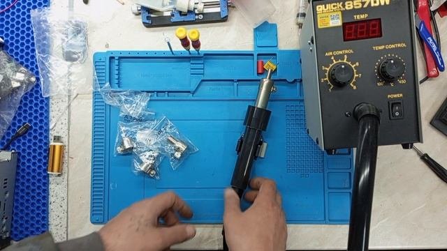 QUICK 857DW+ Подарок себе ЛЮБИМОМУ!!! Распаковка и тест!!!)))
