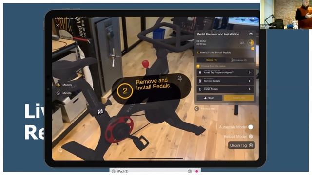 Webinar: Manifest iPad augmented reality work instructions and remote support смотреть онлайн