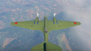 Играю на советском бомбардировщике Ар-2 в War Thunder.