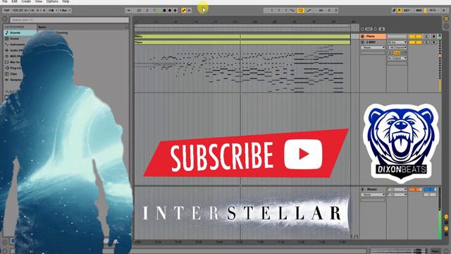 Hans Zimmer - Interstellar (Piano Version) (MIDI FILE)