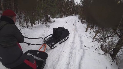 МОТОБУКСИРОВЩИК ДЛЯ РЫБАЛКИ И ОХОТЫ НОРКА СТАНДАРТ 500. ТЕСТИРУЕМ ПРОХОДИМОСТЬ.