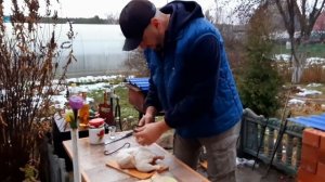 Сделал себе тандыр из кирпича.Казан-кебаб,сочные рёбра  и курица в тандыре.