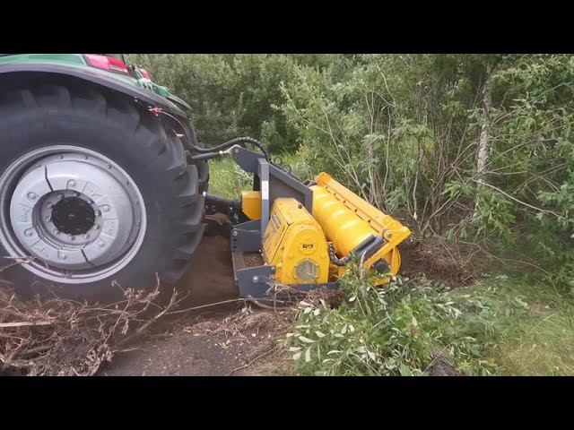 Протестировали китайца AGROAPOLLO CFJ 1804 с финским ротоватором MeriCrusher MJ