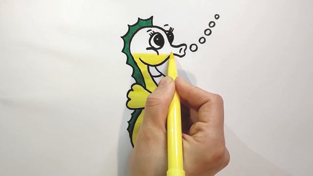 Ahtapot Boyama - Sevimli Ahtapot Çizme - Boyama Videoları смотреть онлайн