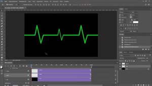Анимация пульса в фотошопе