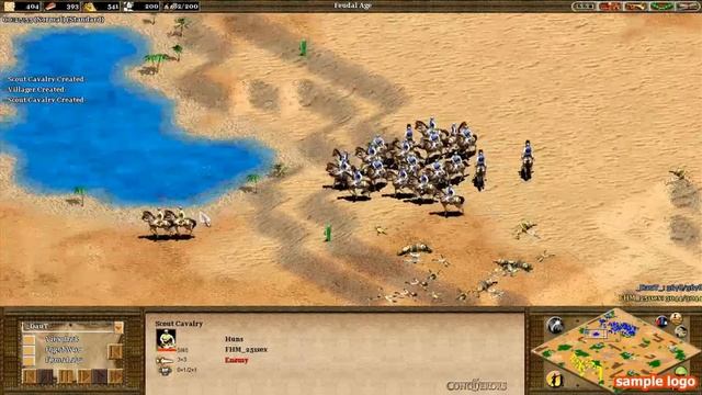 AoE2 Comm - Super Scouts! смотреть онлайн