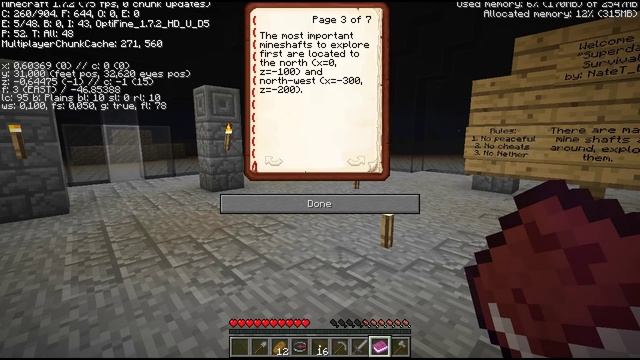 Майнкрафт выживание на карте SuperDark survival 1 смотреть онлайн