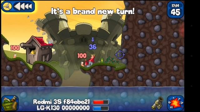 Worms Armaggedon 2 играем с другом!)) смотреть онлайн