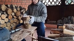 Винтовой дровокол своими руками.