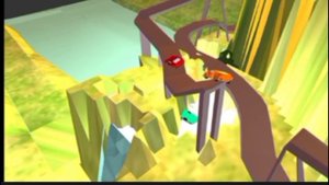 гонка (3д анимация)