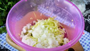Кабачковые оладьи с рисом